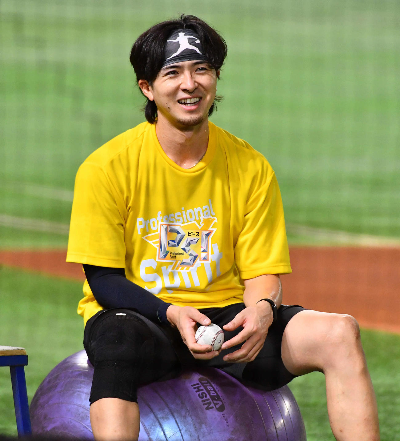 ソフトバンク上沢直之（2025年9月8日撮影）