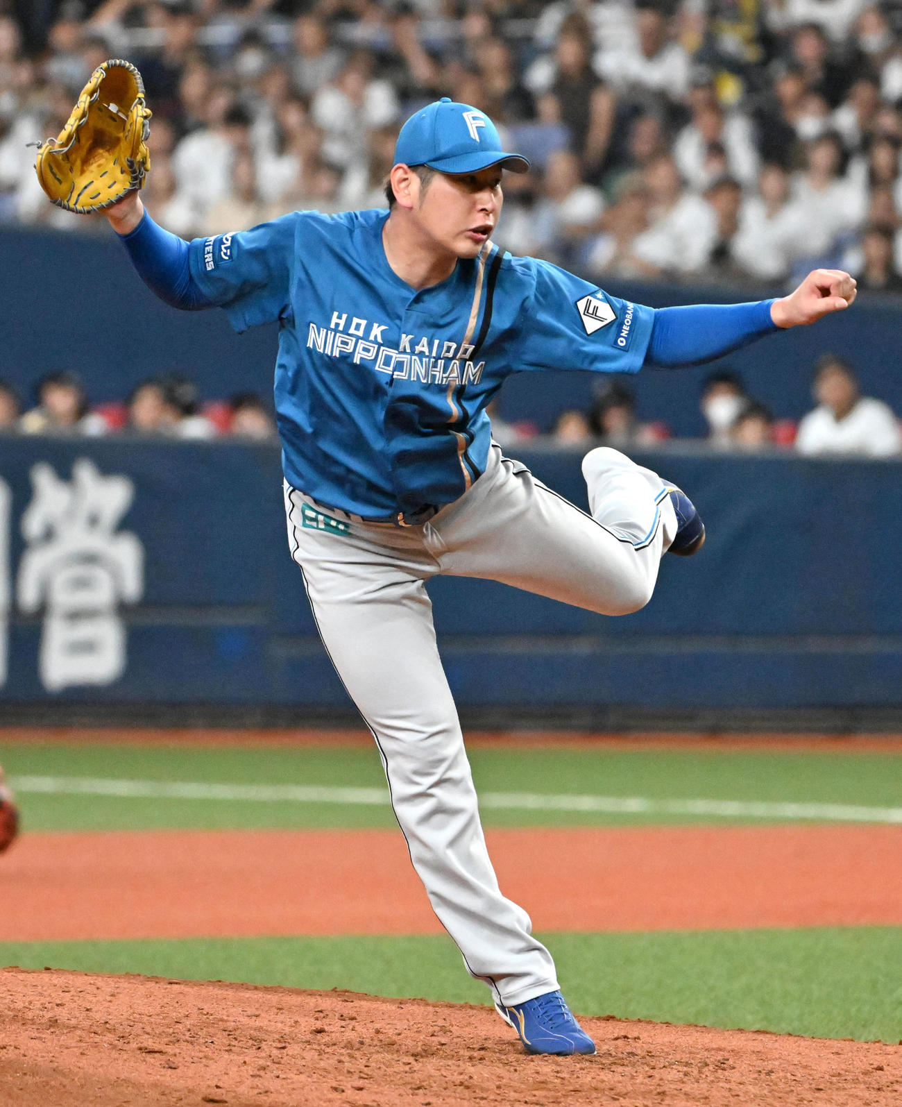 日本ハム加藤貴之（2025年9月6日撮影）