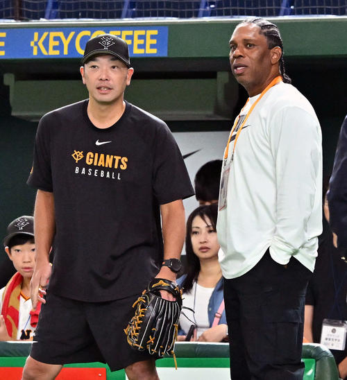 巨人】近鉄、巨人、オリックスで活躍したタフィ・ローズ氏が東京ドーム