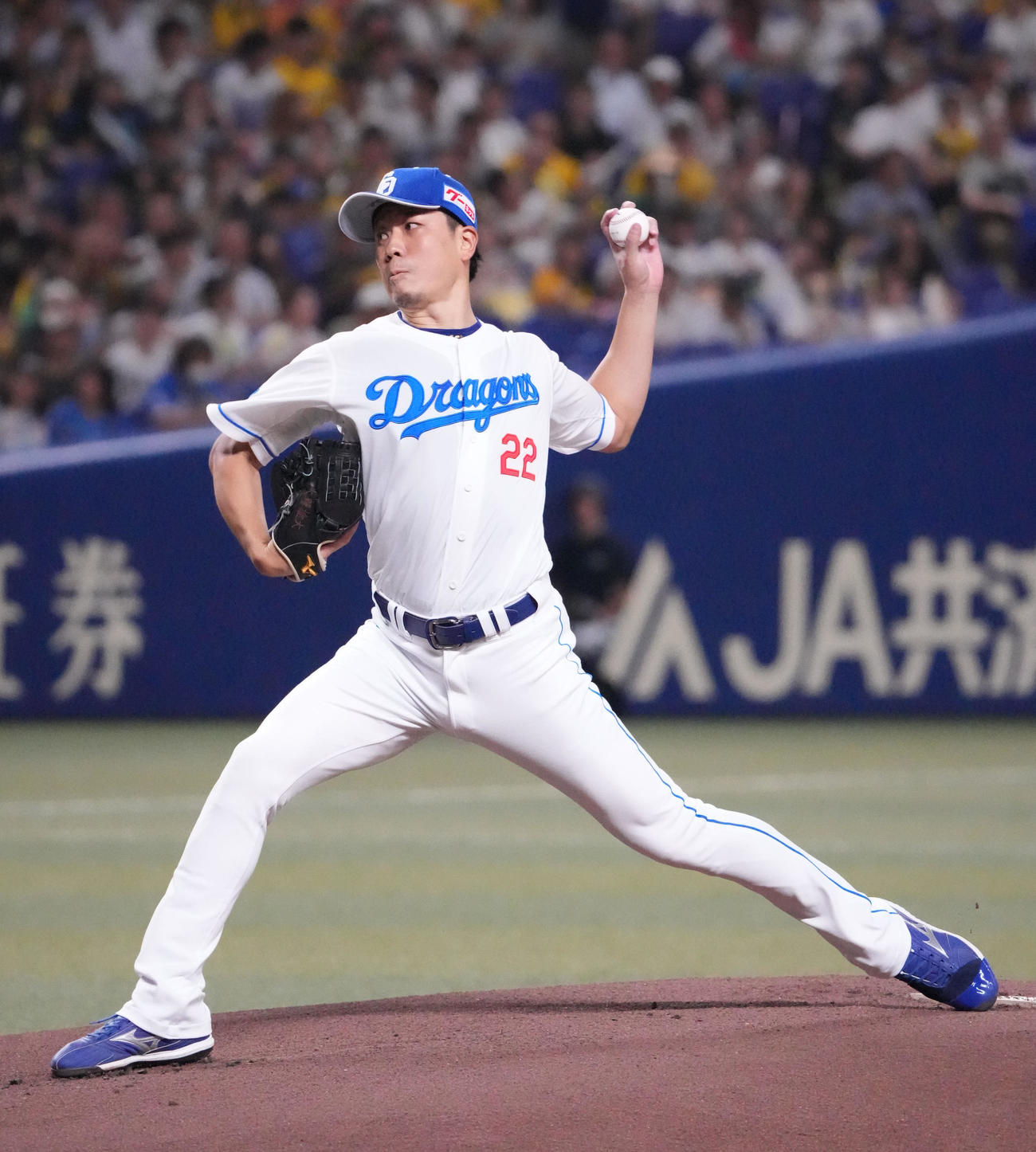 中日大野雄大（2025年9月3日撮影）