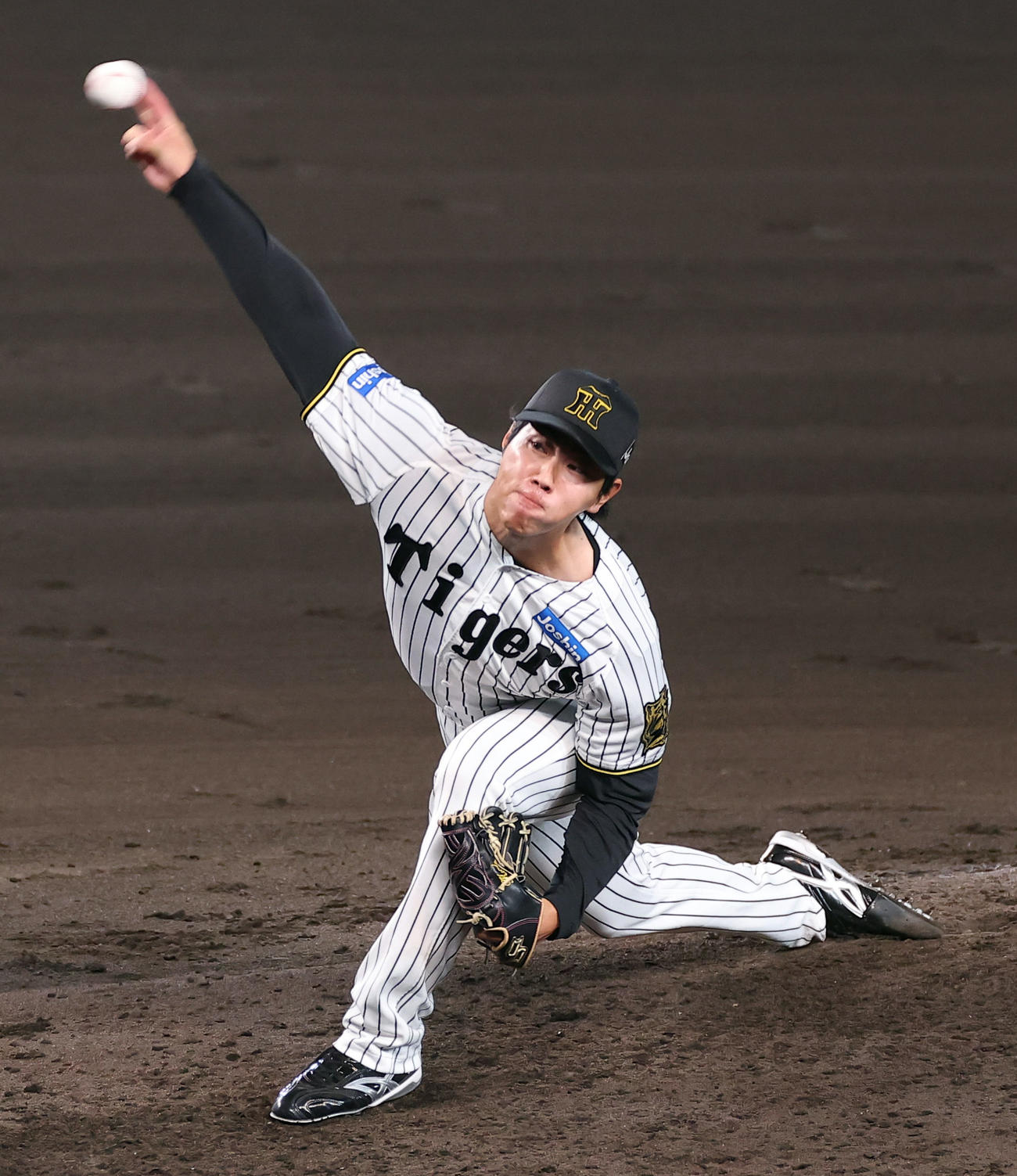 阪神対中日　阪神2番手の工藤（撮影・上田博志）
