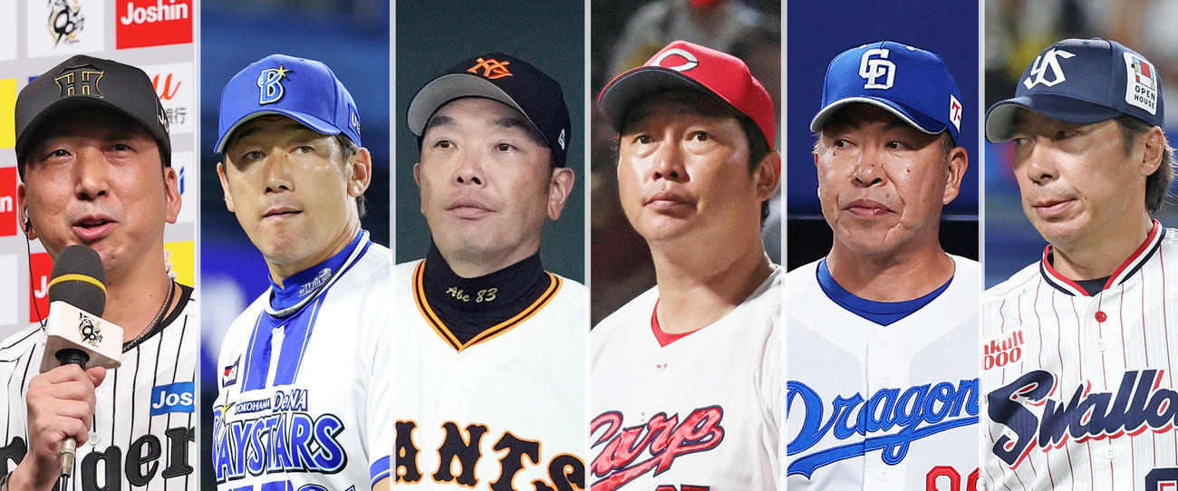 セ・リーグ各球団の監督