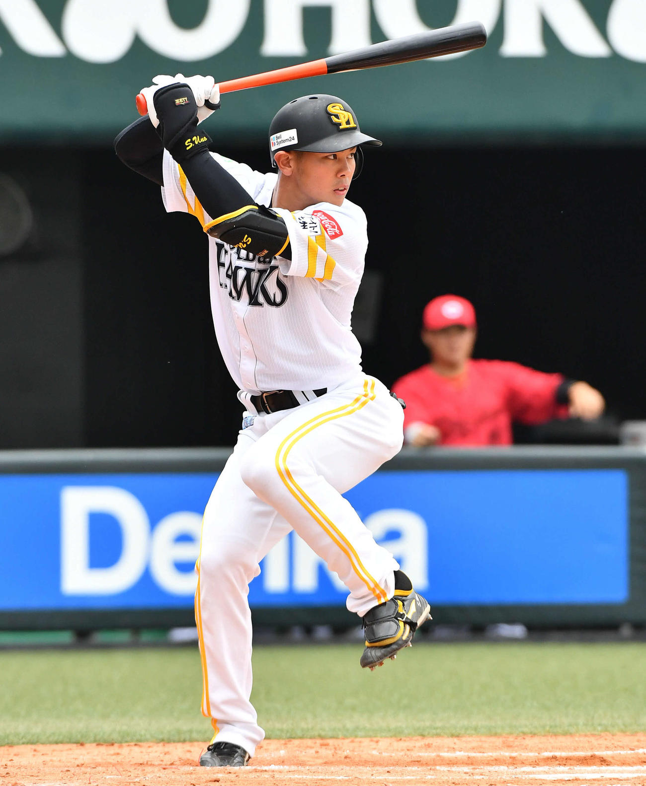 ソフトバンク宇野真仁朗（2025年5月29日撮影）
