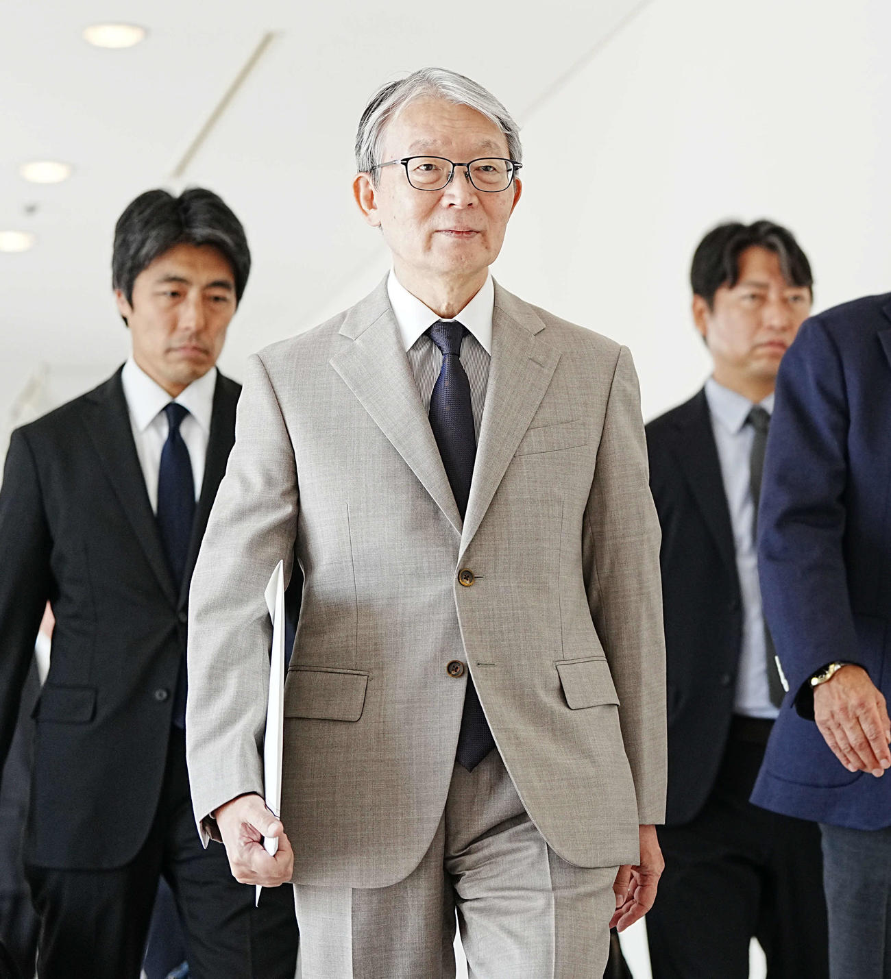 NPBオーナー会議に臨む巨人山口寿一オーナー（撮影・小沢裕）