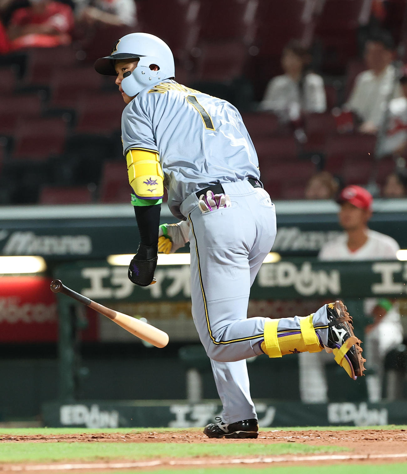 広島対阪神　9回表阪神2死二塁、森下は適時打を放つ（撮影・上田博志）