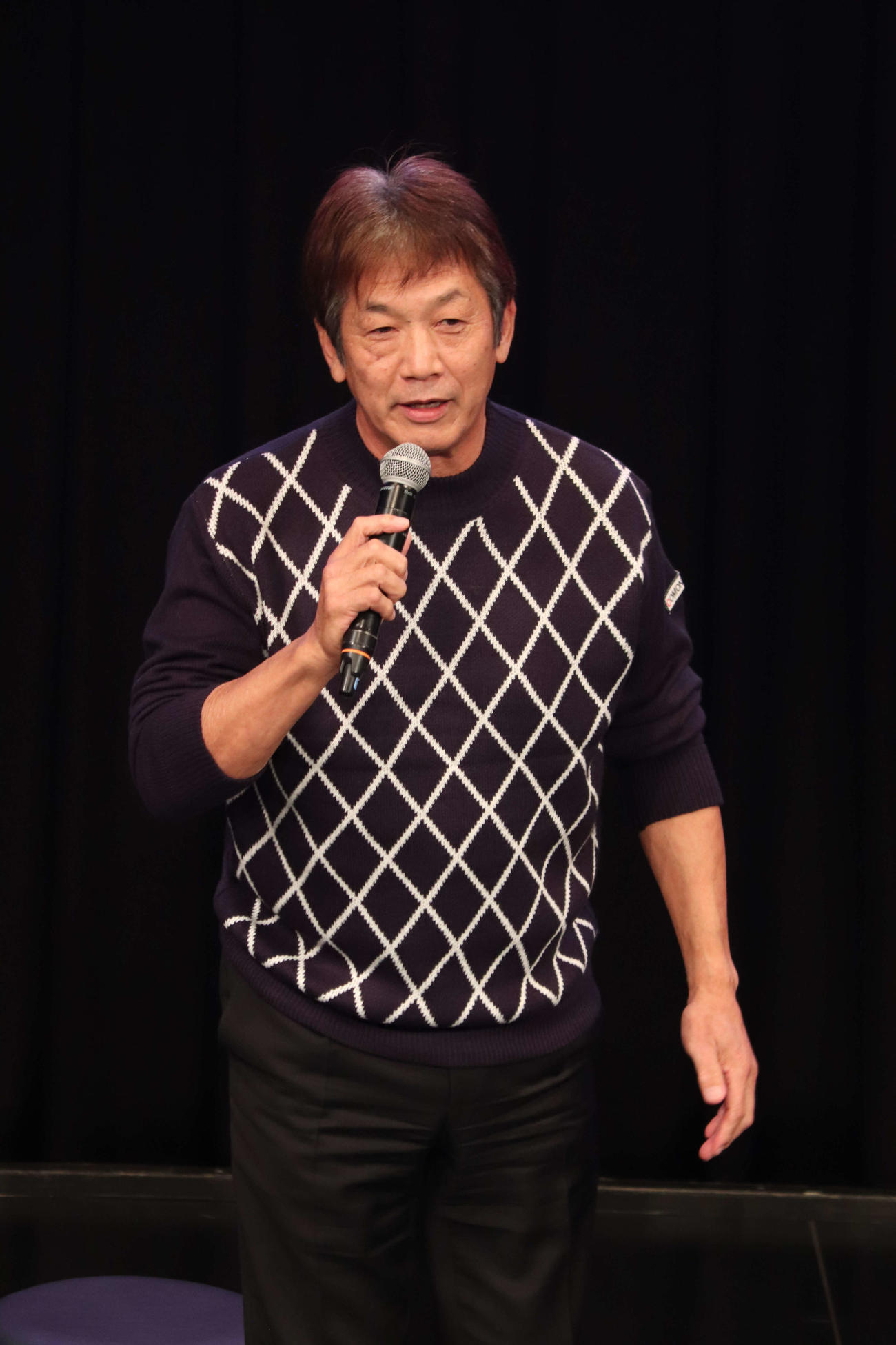 高橋慶彦氏（2022年11月14日撮影）