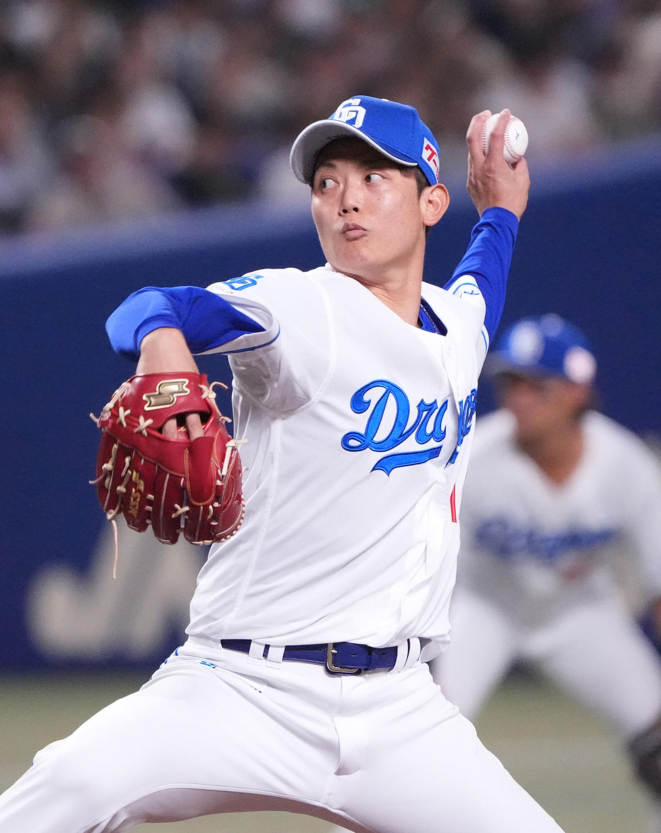 中日岡田俊哉（2025年6月19日撮影）