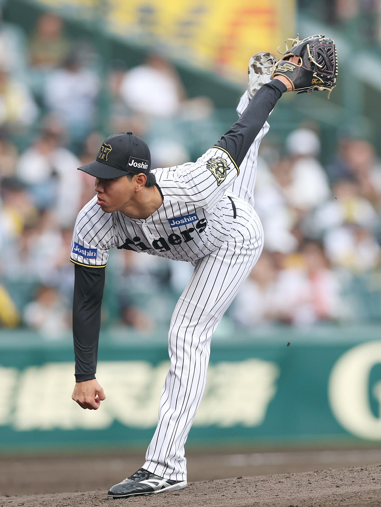 阪神対DeNA　阪神2番手の工藤（撮影・前田充）