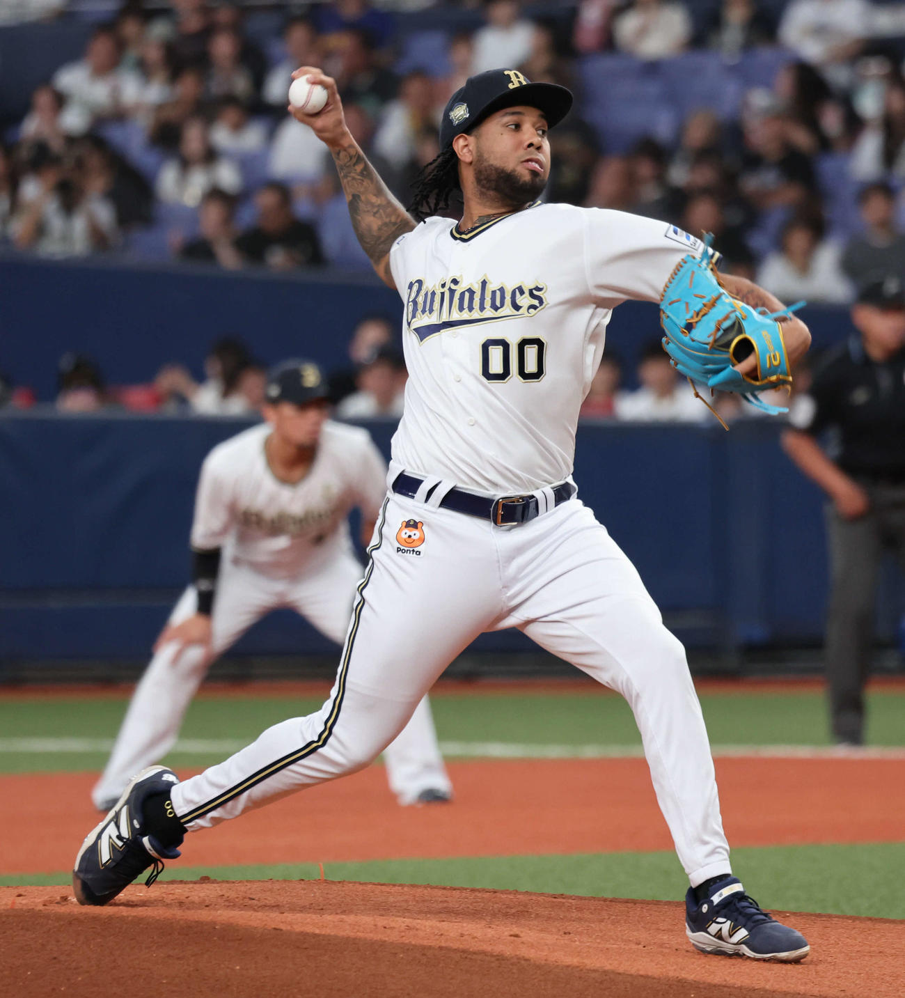 オリックスのアンダーソン・エスピノーザ（2025年9月15日撮影）