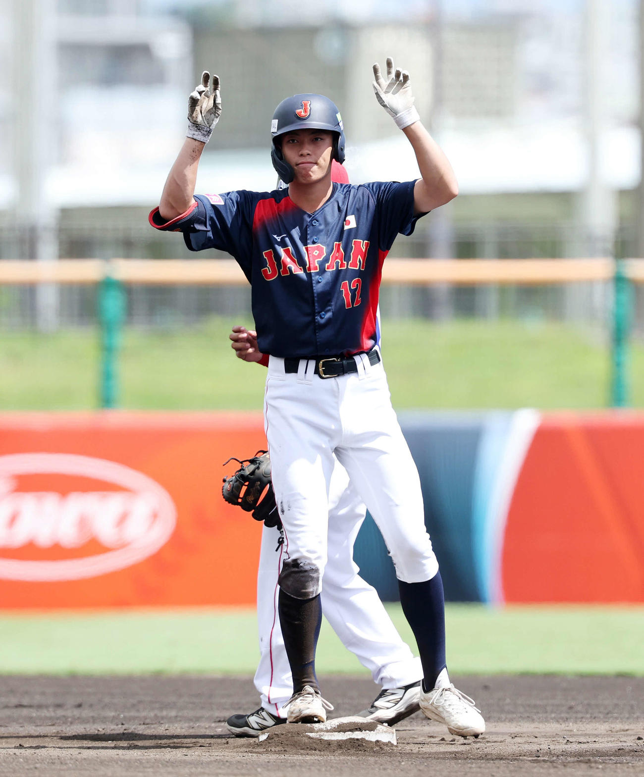 明徳義塾・藤森海斗（25年9月7日撮影）