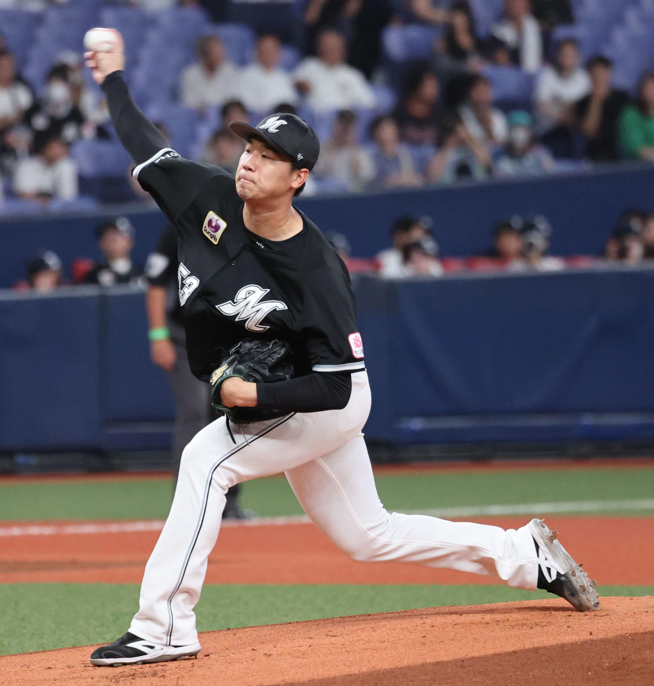 ロッテ木村優人（2025年9月16日撮影）