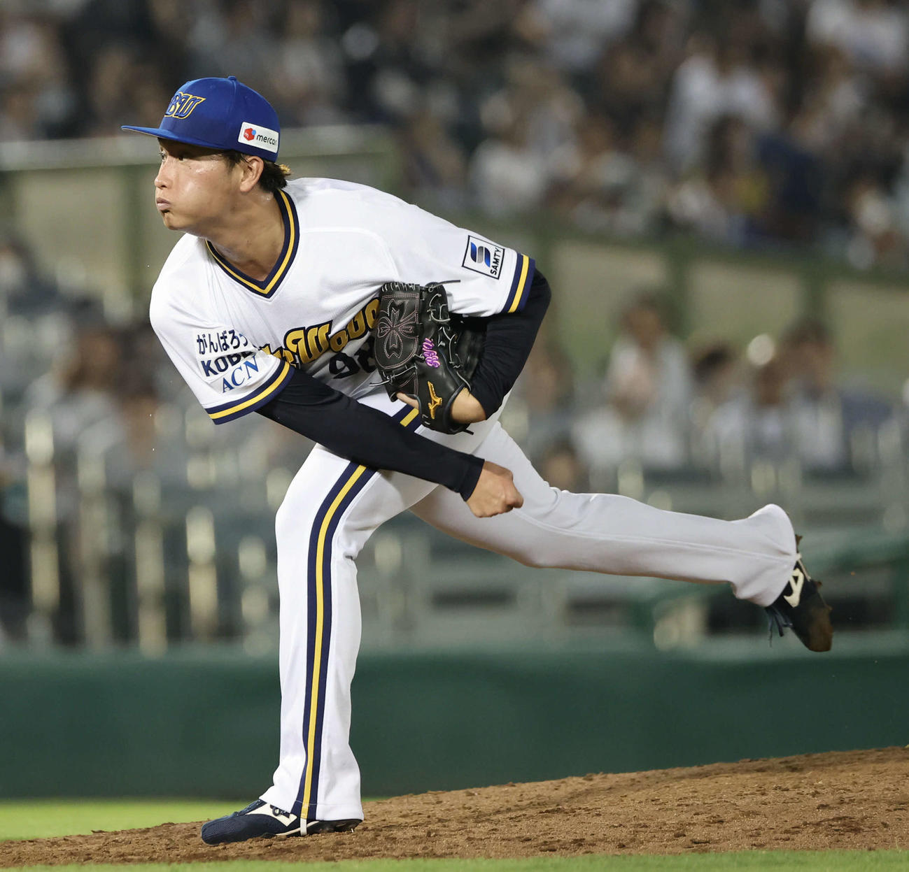 オリック権田琉成（2025年7月5日撮影）