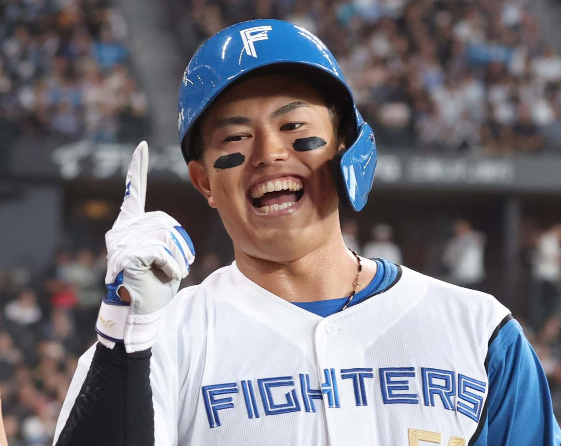 日本ハム今川優馬（2025年9月13日撮影）