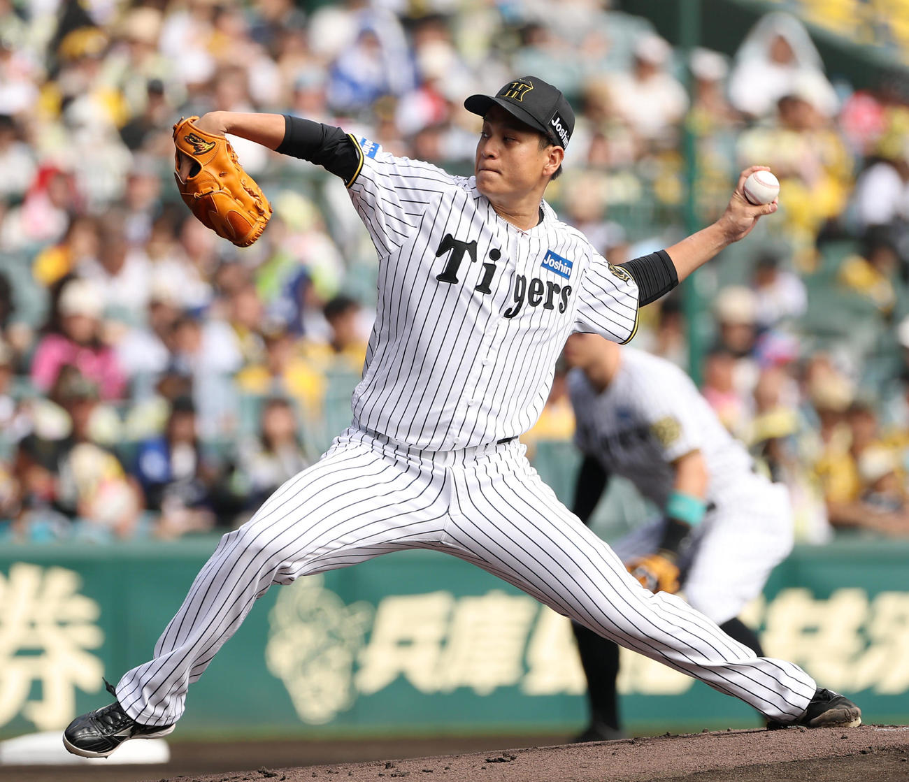阪神対中日　阪神先発の大竹（撮影・上田博志）