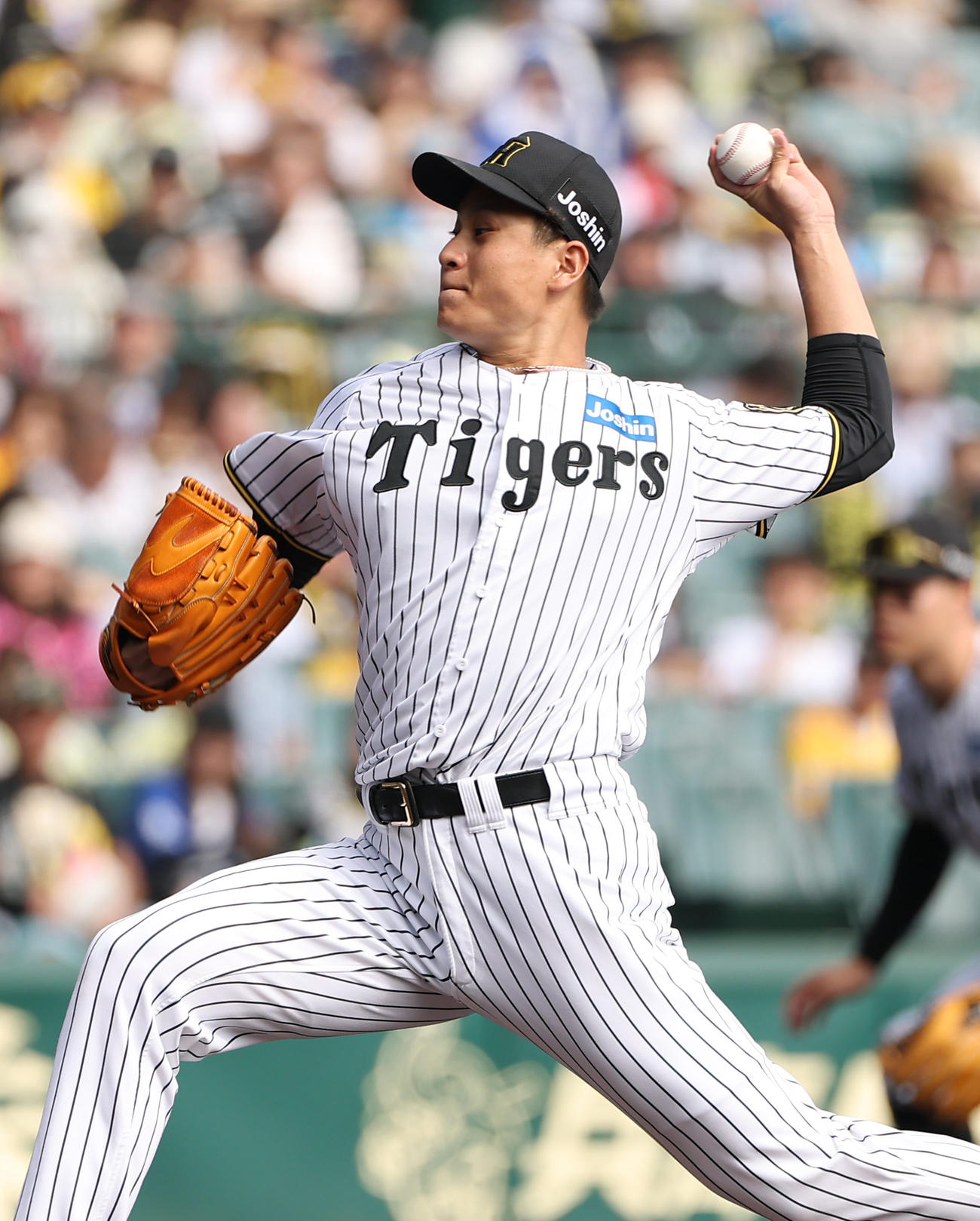 阪神対中日　阪神先発の大竹（撮影・上田博志）