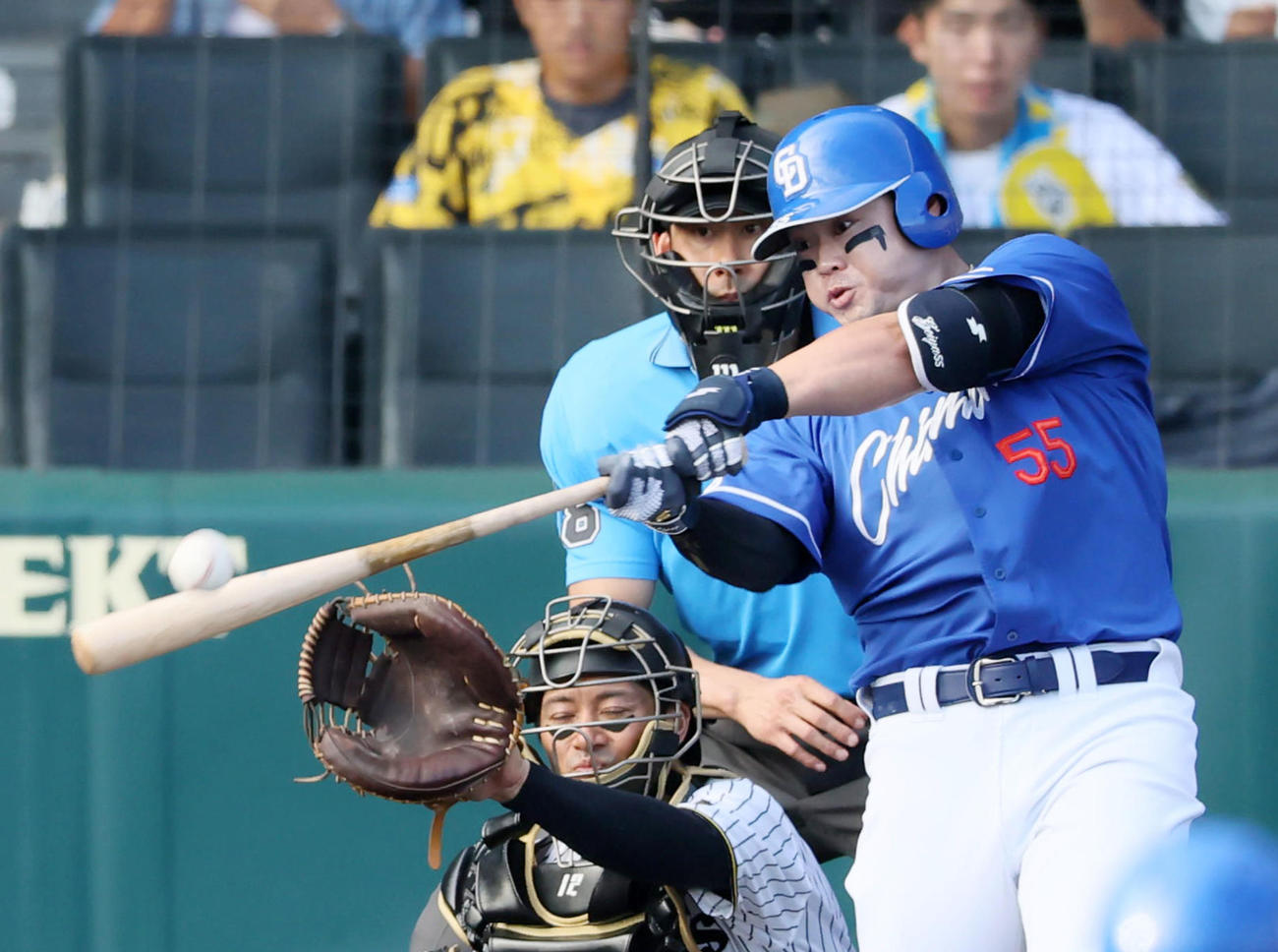 27日阪神戦で19号3ランを放った細川成也