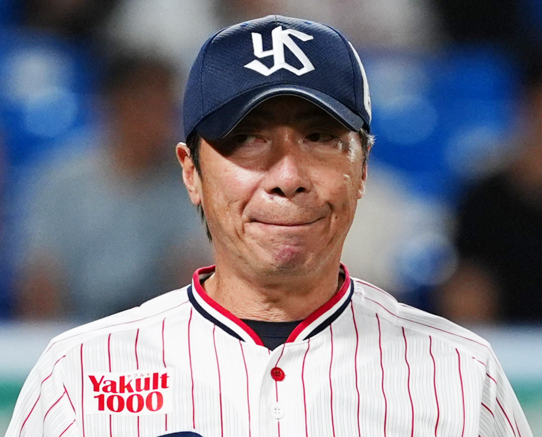 ヤクルト高津臣吾監督（2025年9月27日撮影）