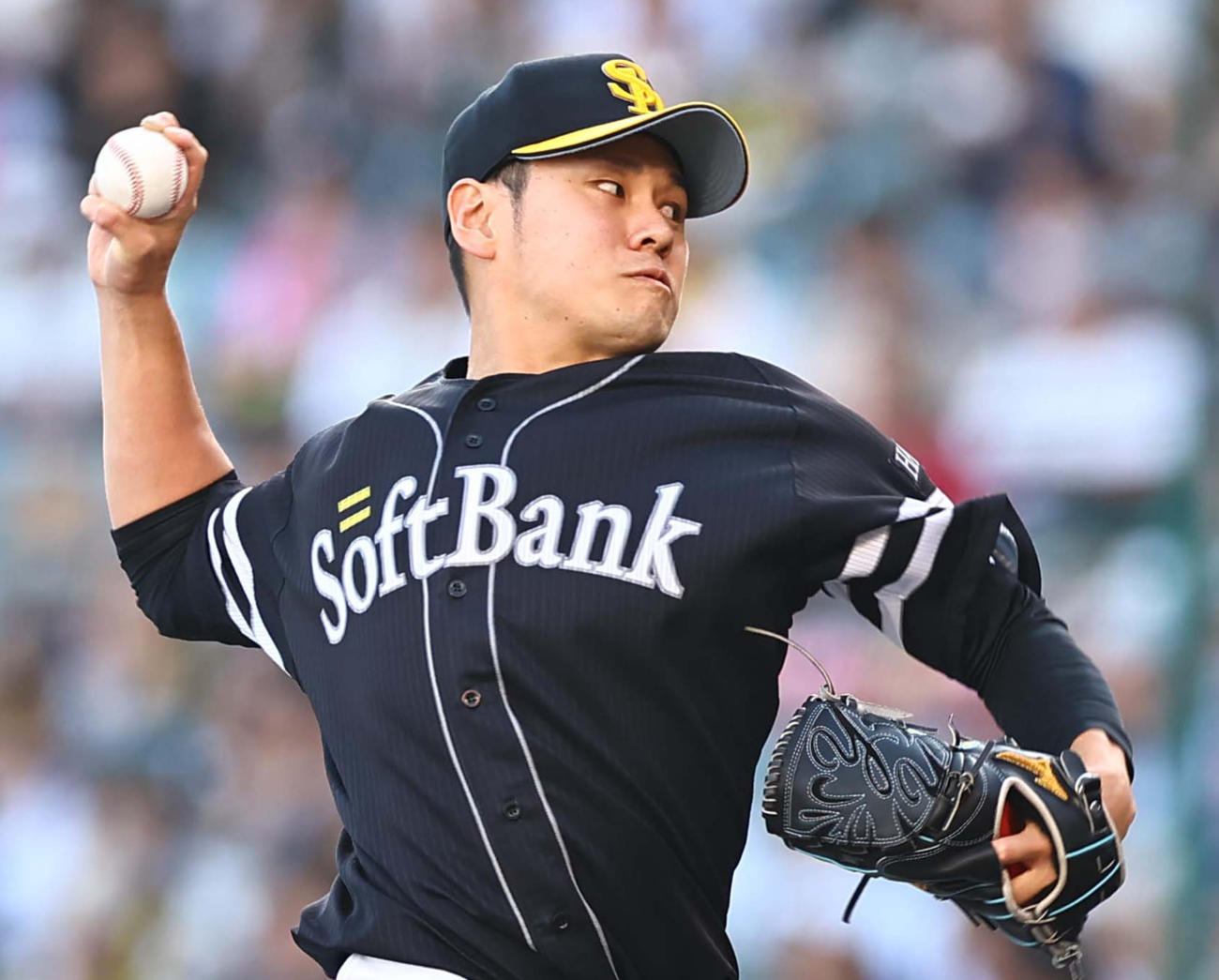ソフトバンク伊藤優輔（2025年6月21日撮影）