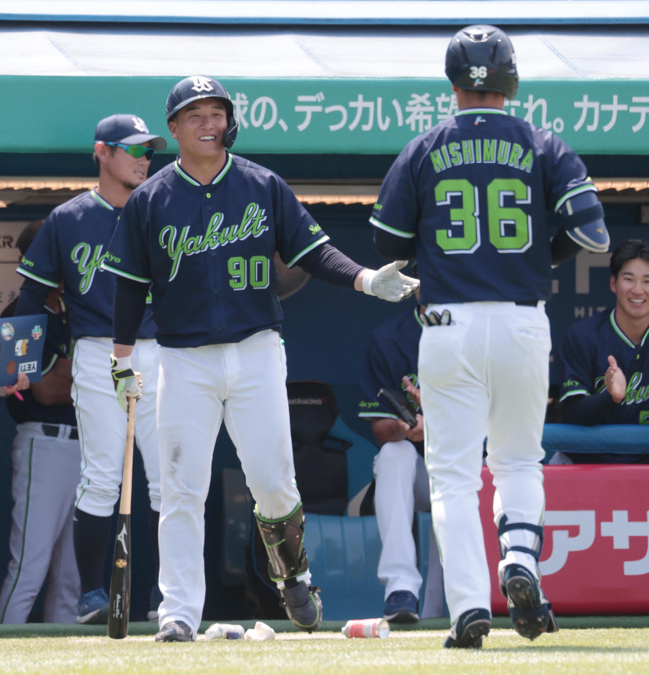 ヤクルト中川拓真（2025年7月撮影）