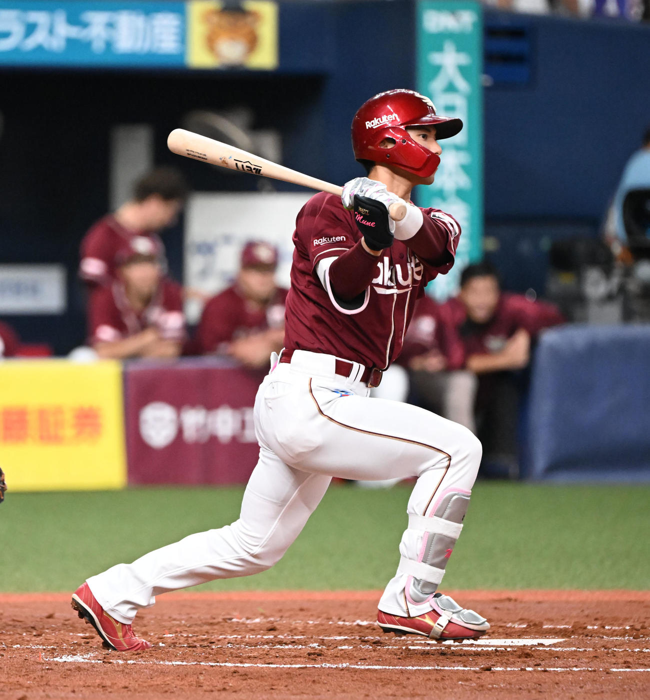 オリックス対楽天　2回表楽天無死一、二塁、一ゴロに倒れる宗山（撮影・和賀正仁）