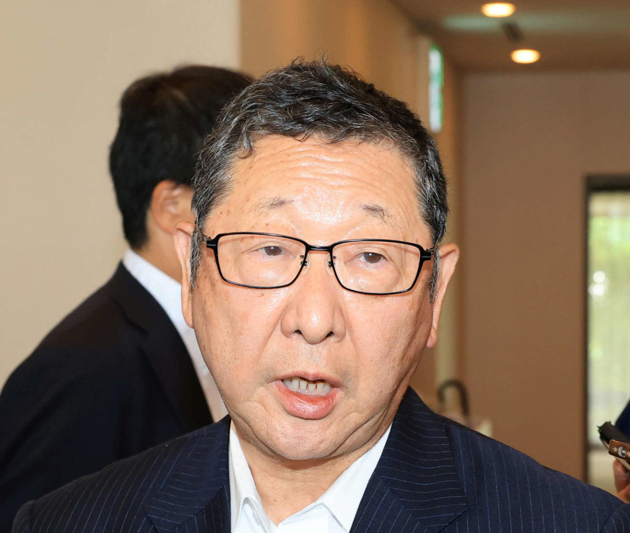 西武後藤高志オーナー（2025年7月撮影）