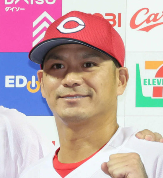 広島・田中広輔（2024年6月5日撮影）