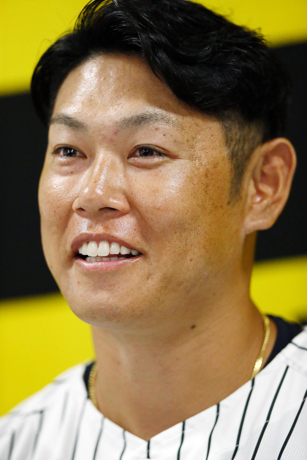 阪神】原口文仁が引退会見「本当に多くの方々に支えられ感謝の気持ちが