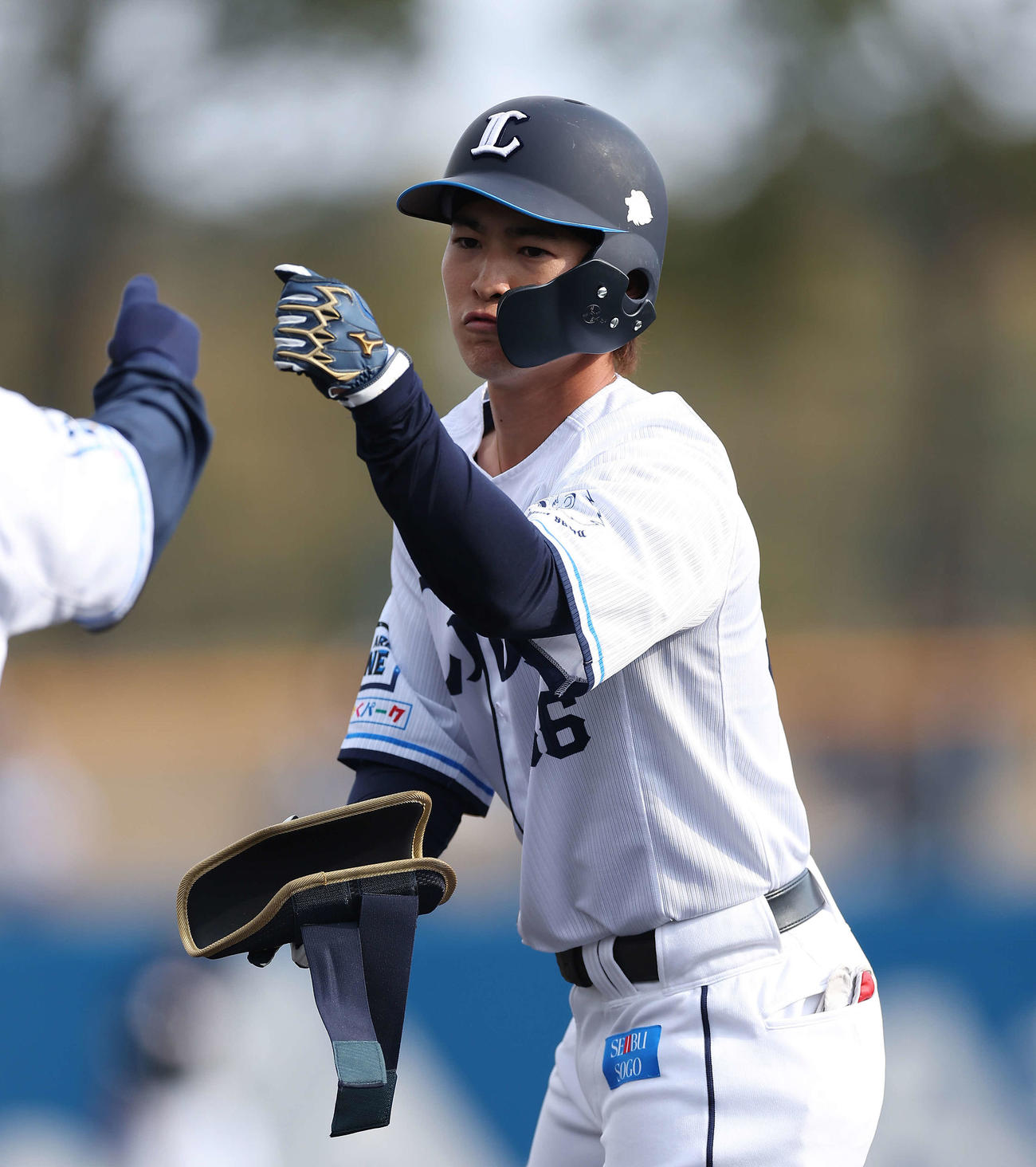 西武川野涼多（2023年2月撮影）