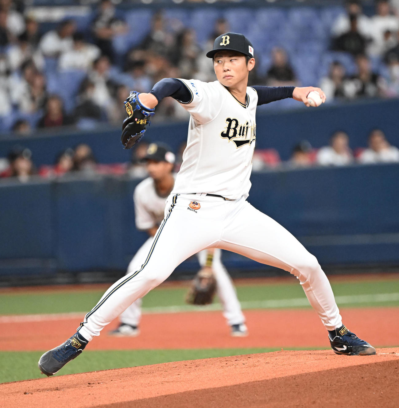 オリックス曽谷龍平（2025年9月25日撮影）
