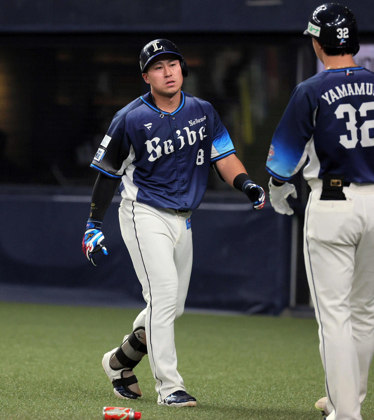 オリックス対西武　7回表西武無死、渡部聖はゆうごりに倒れるも規定打席に達する（撮影・宮崎幸一）