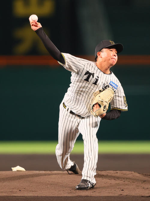 【阪神】村上頌樹、投手3冠確実 勝率に加え最多勝に並ぶ14勝目、奪三振も144個で単独首位 - プロ野球 : 日刊スポーツ