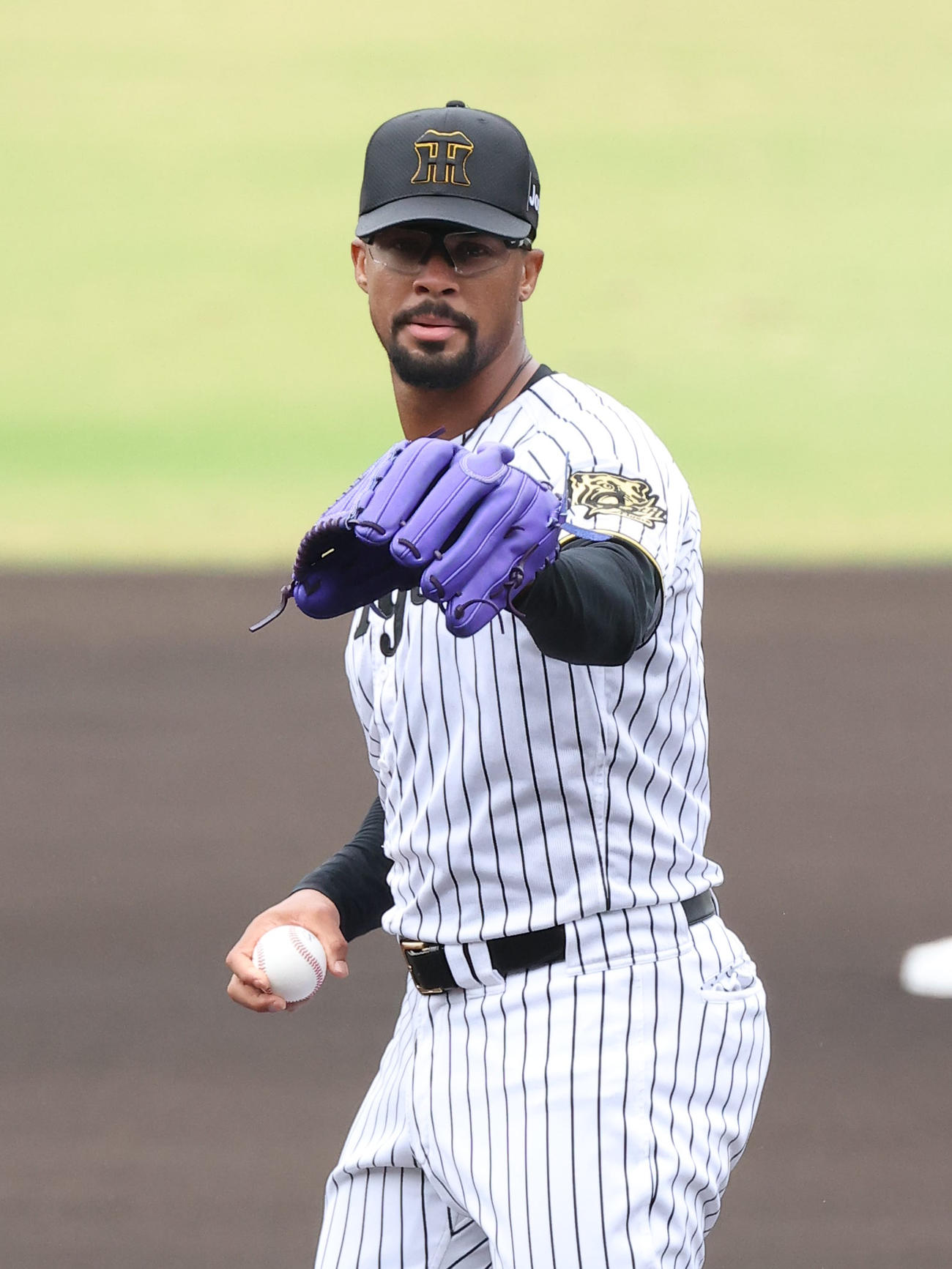 阪神対オリックス　阪神先発のデュプランティエ（撮影・上田博志）