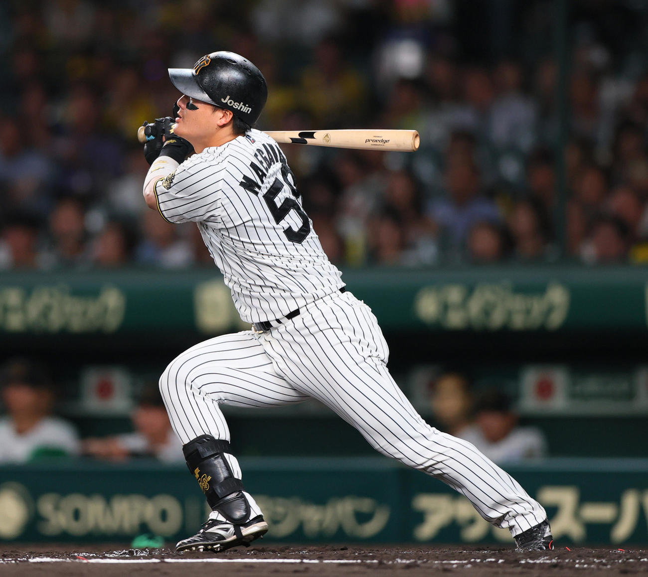 阪神前川右京（2025年10月2日撮影）
