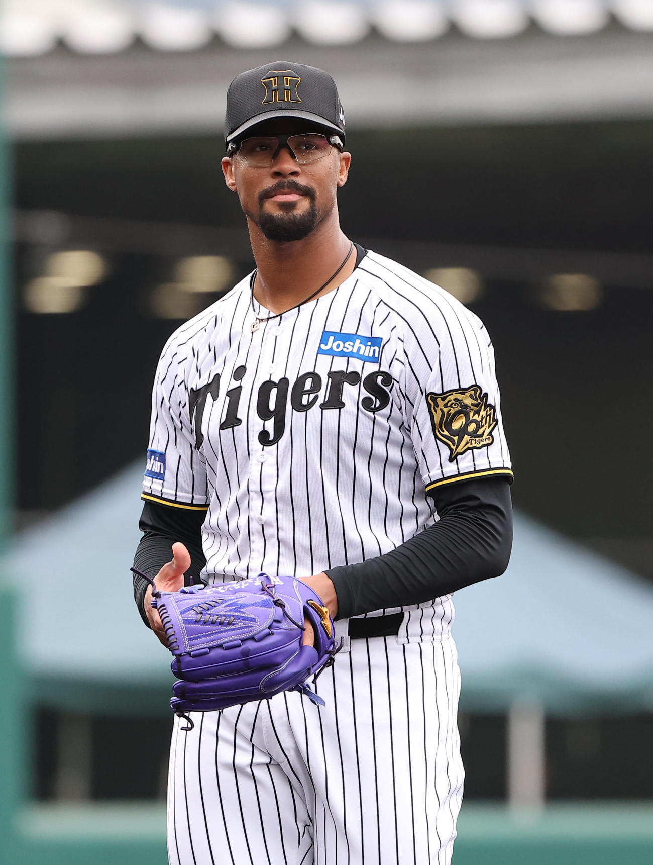阪神対オリックス　先発のデュプランティエは2回無失点と好投した（撮影・上田博志）