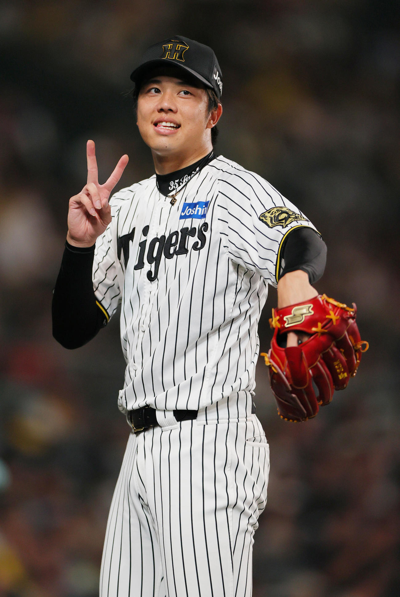 最優秀防御率に輝いた阪神才木浩人