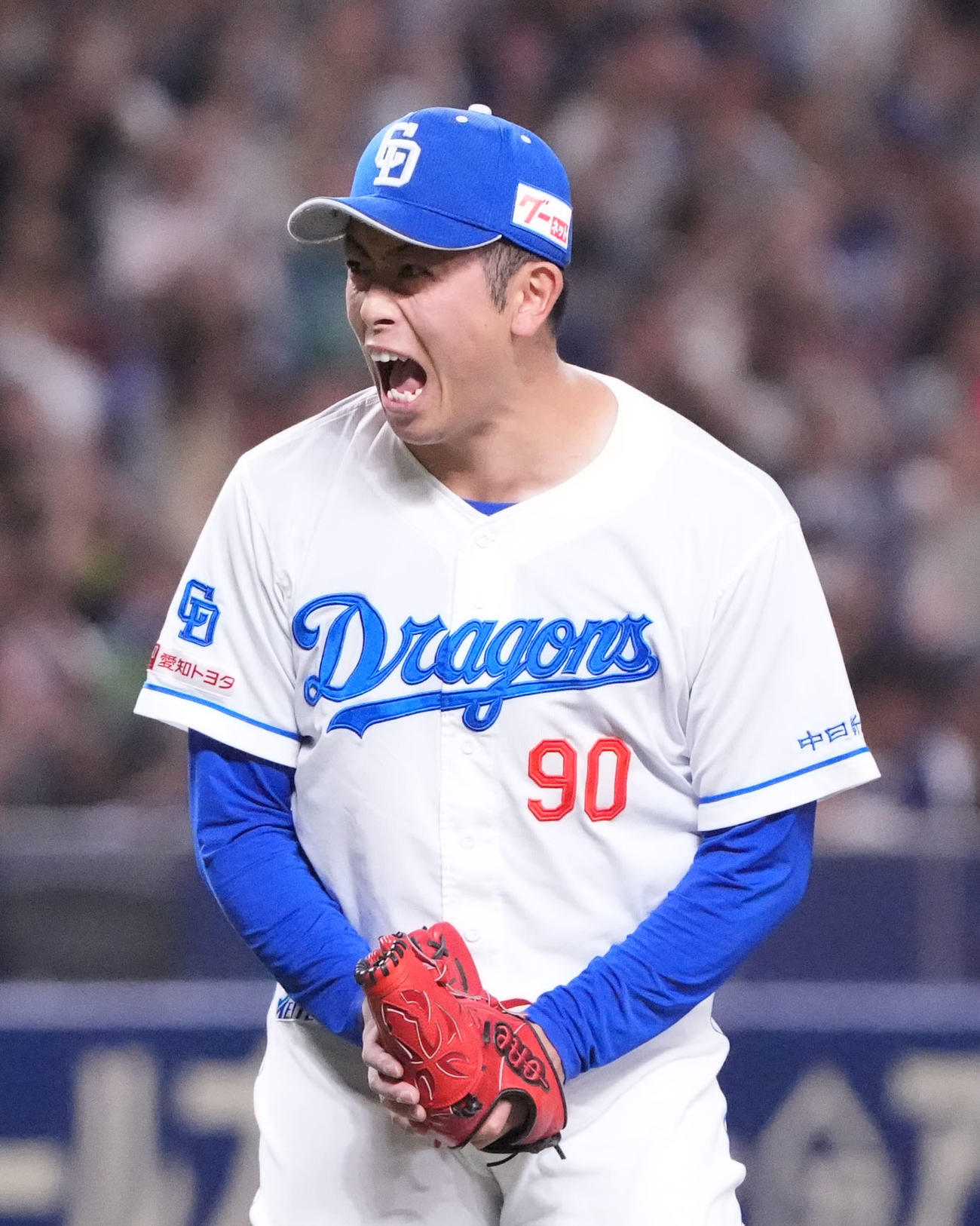 46Sでセーブ王に輝いた中日松山晋也
