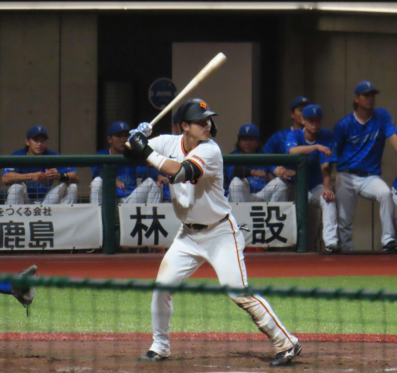 巨人石塚裕惺（2025年6月25日撮影）