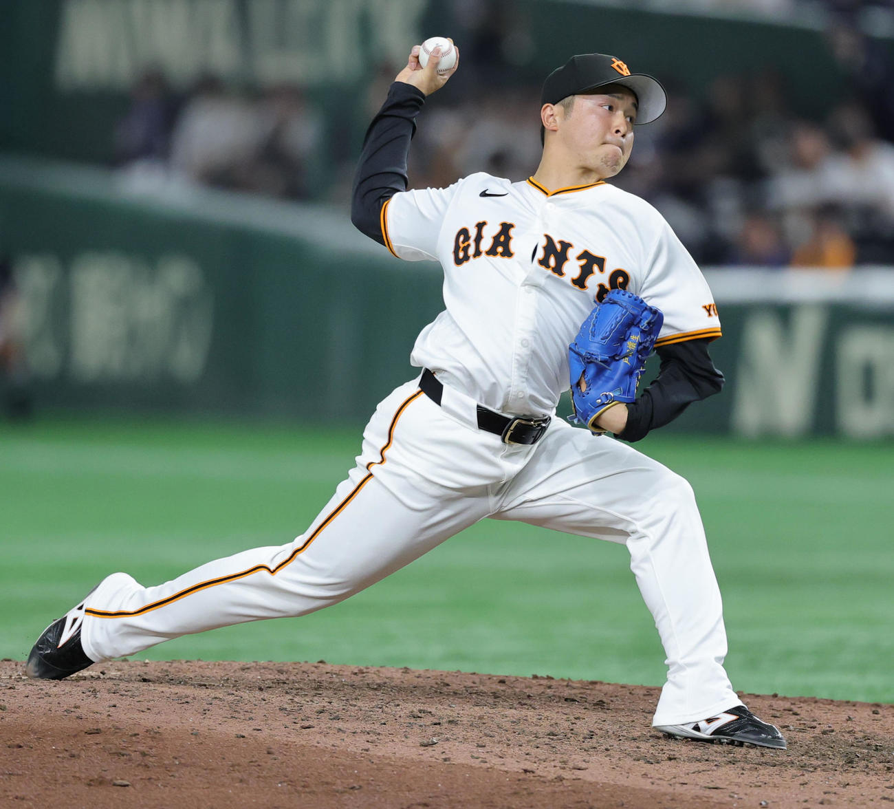 巨人戸田懐生（2025年4月22日撮影）