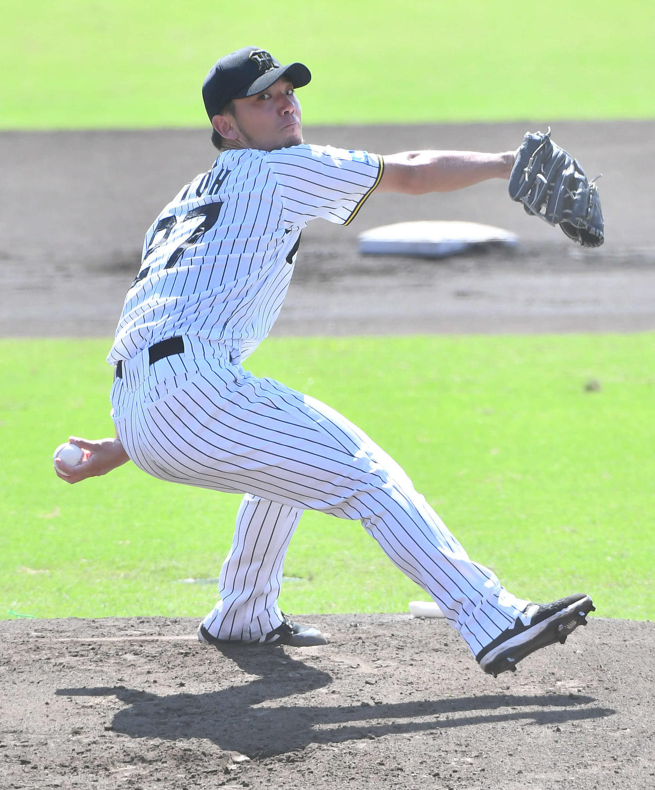 阪神対中日　阪神先発の伊藤将（撮影・岩下翔太）