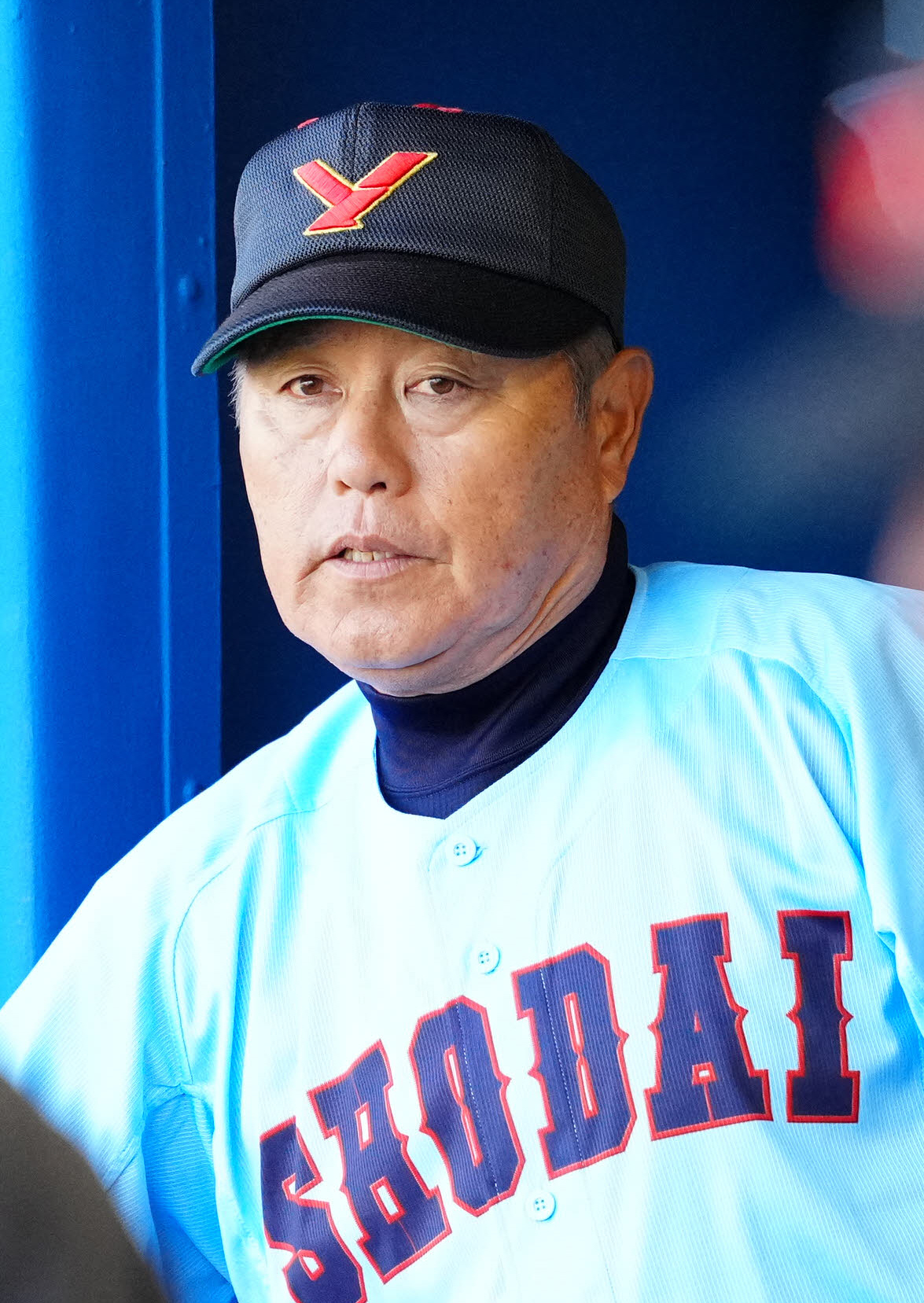 今秋で勇退する横浜商大・井樋監督（2024年11月撮影）