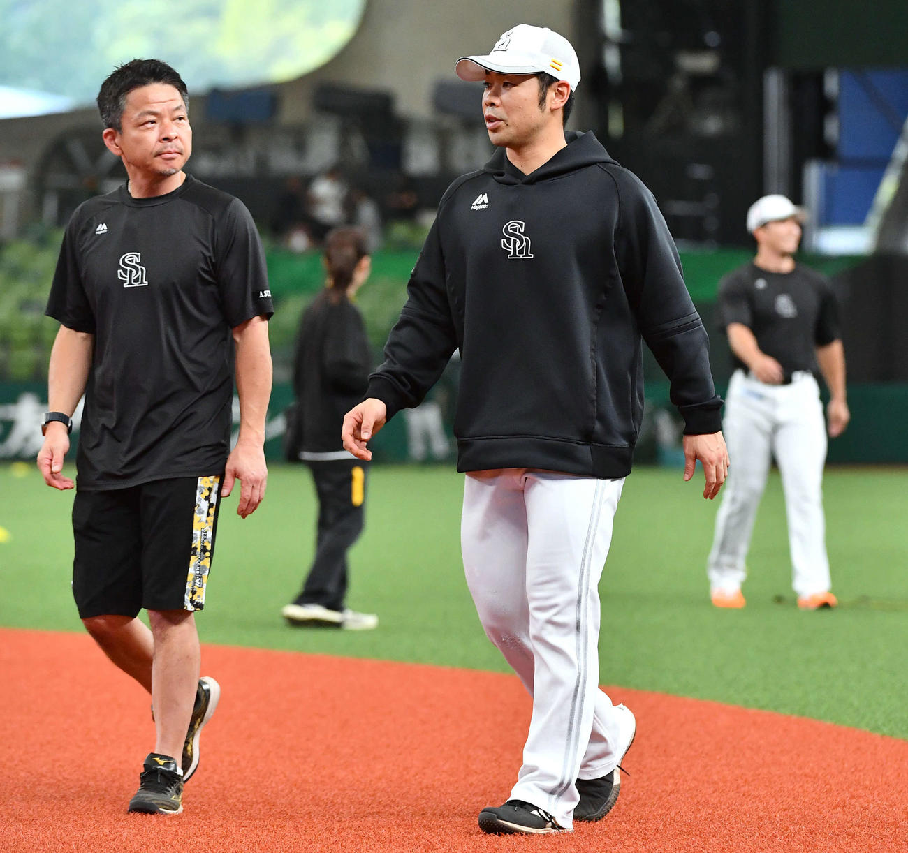 ソフトバンク近藤健介（2025年9月27日撮影）