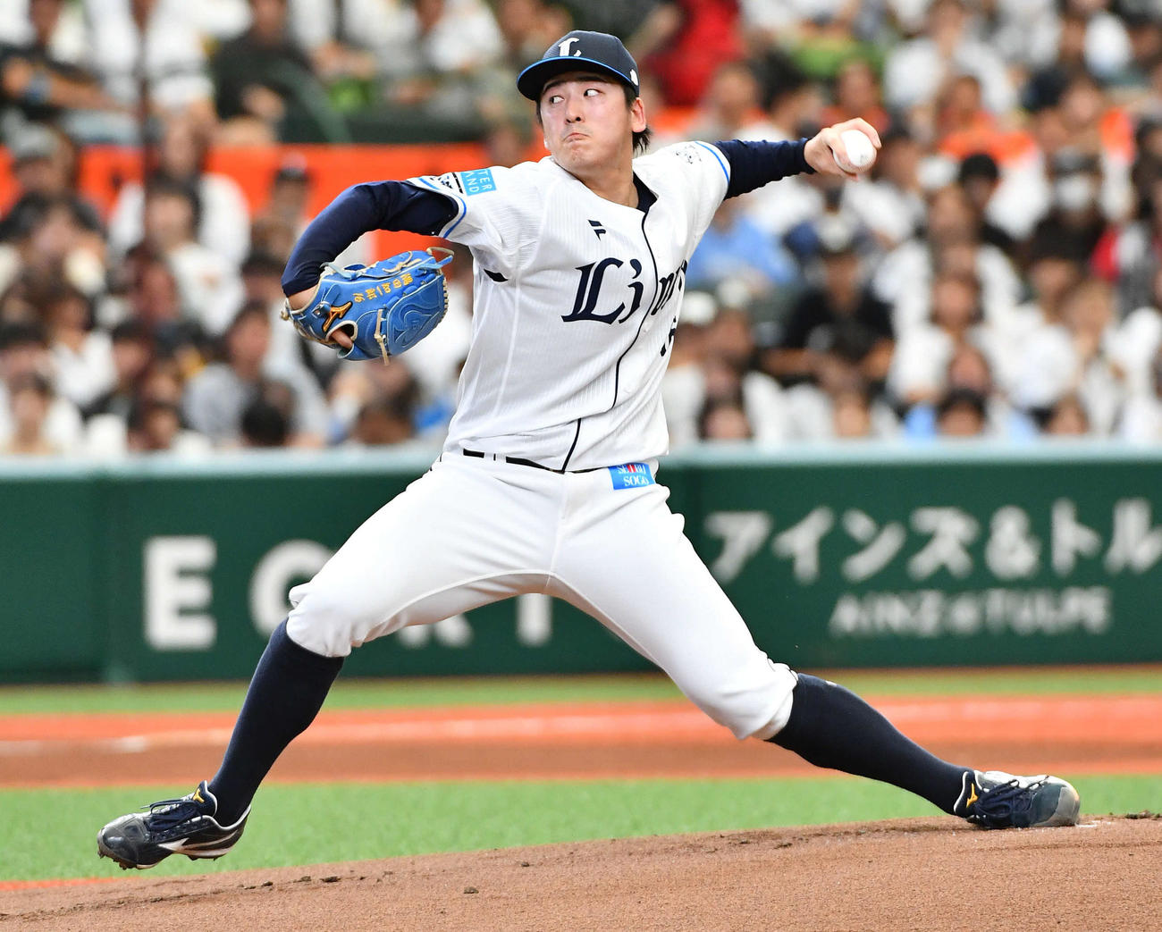西武隅田知一郎（2025年9月28日撮影）