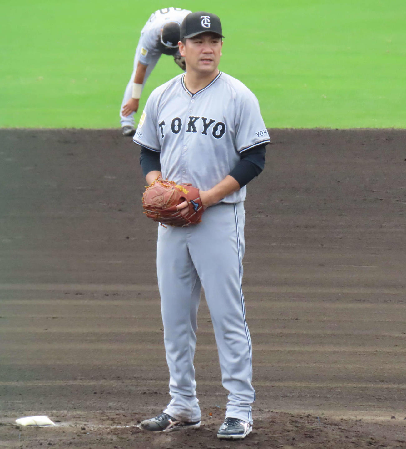 先発する田中将（撮影・水谷京裕）