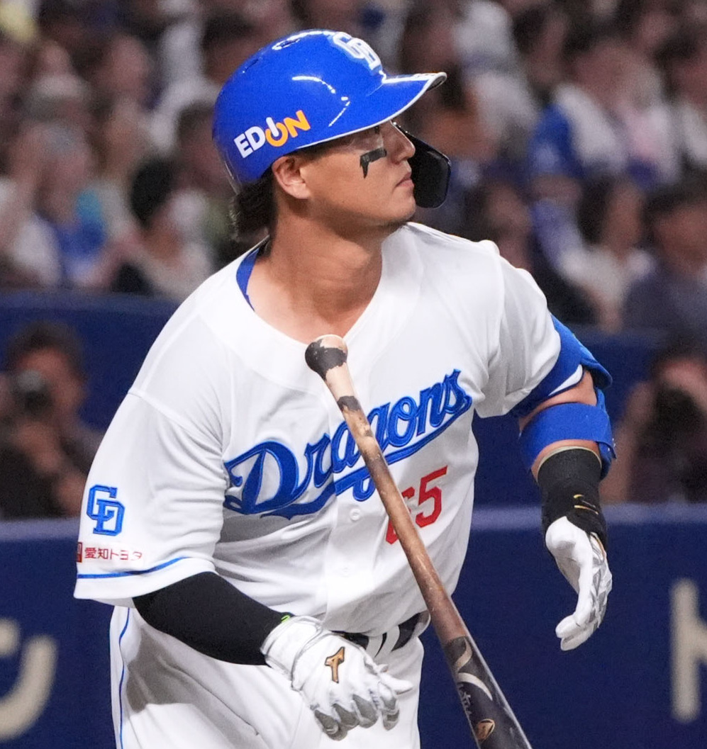 中日佐藤龍世（2025年6月撮影）