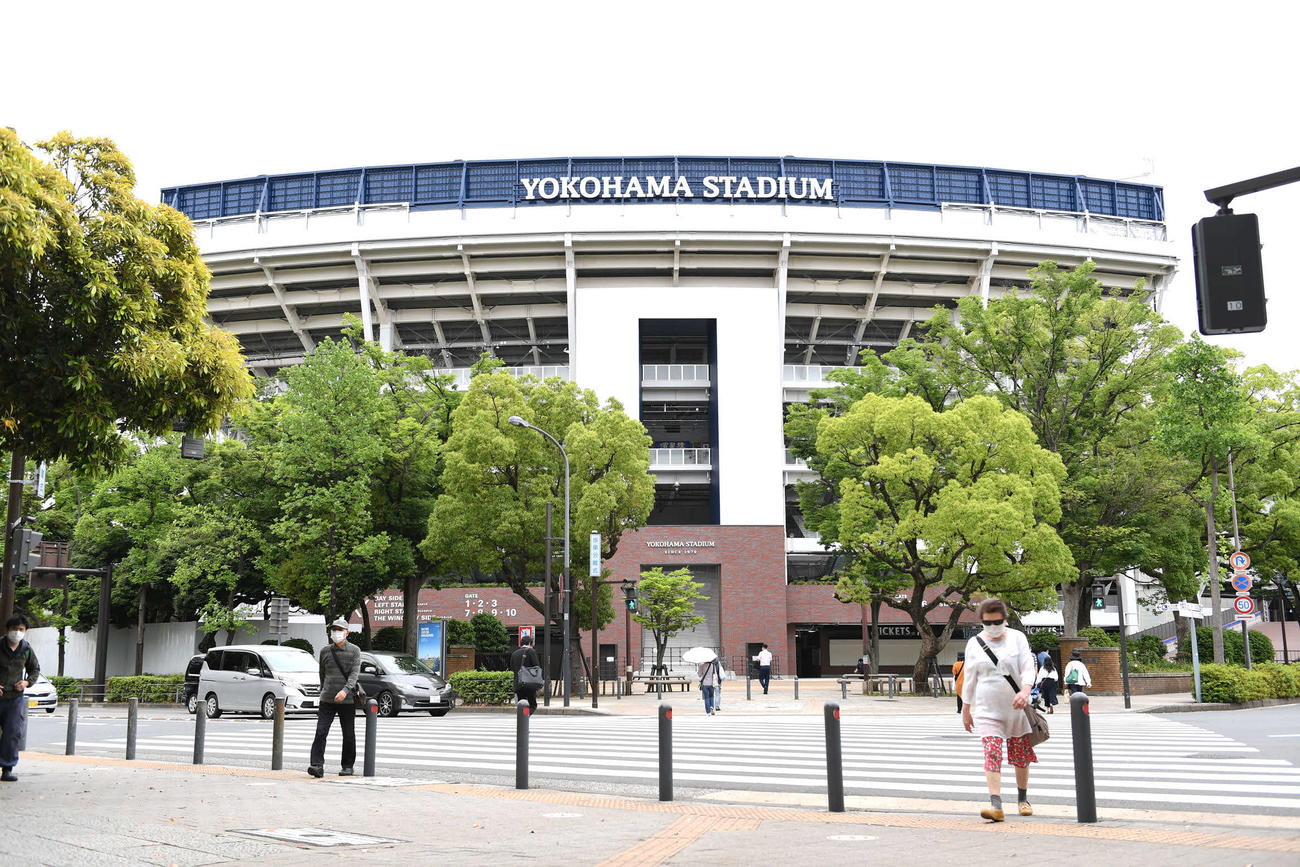 横浜スタジアム（2020年5月撮影）