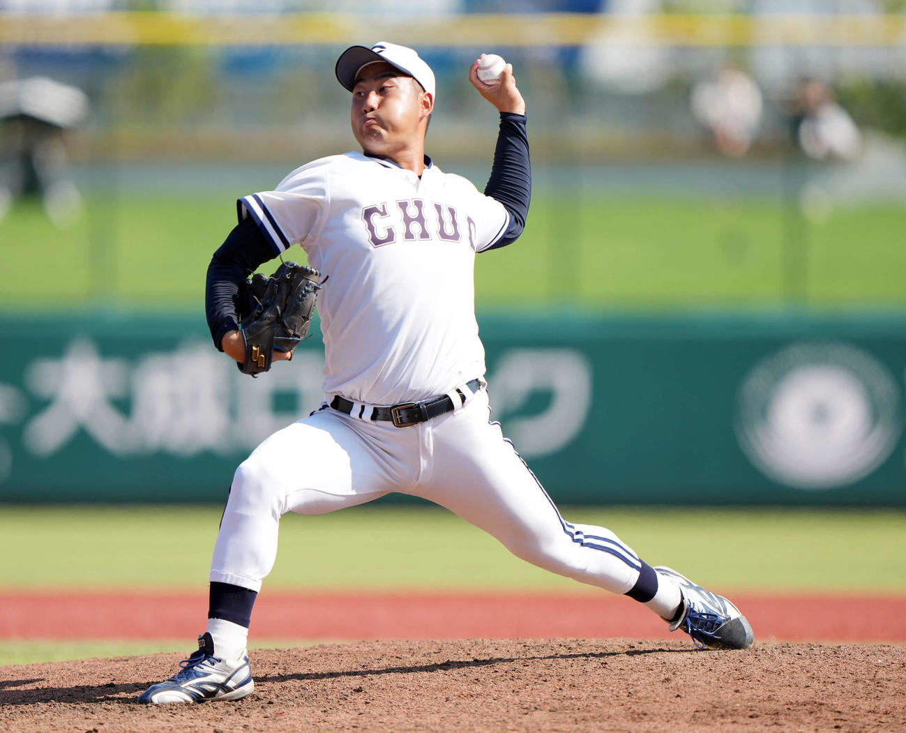 中大・岩城（9月17日撮影・小島史椰）
