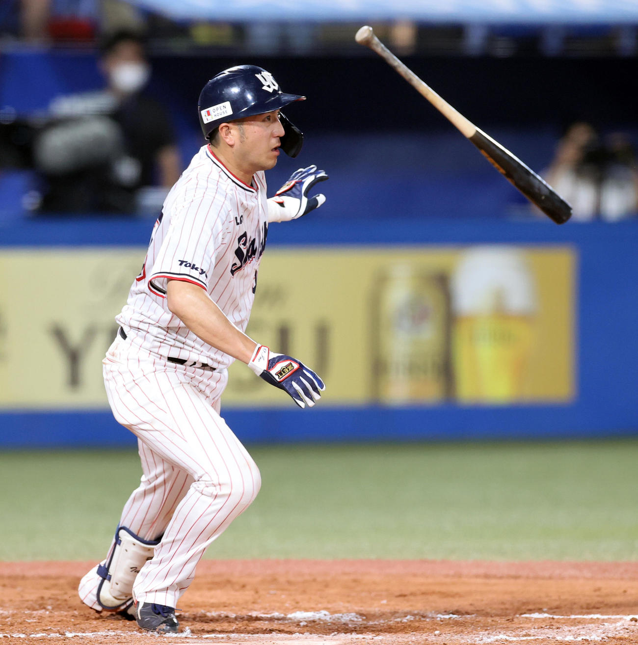 現役時代の井野卓氏（2020年8月）