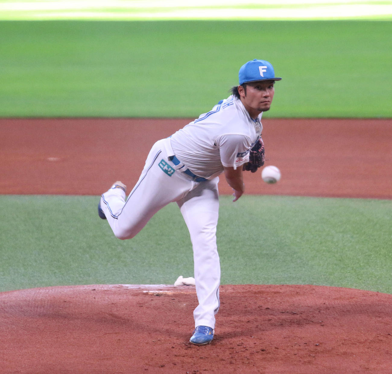 日本ハム伊藤大海（2025年10月9日撮影）