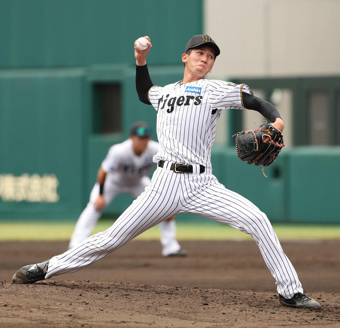 阪神今朝丸裕喜（2025年10月3日撮影）