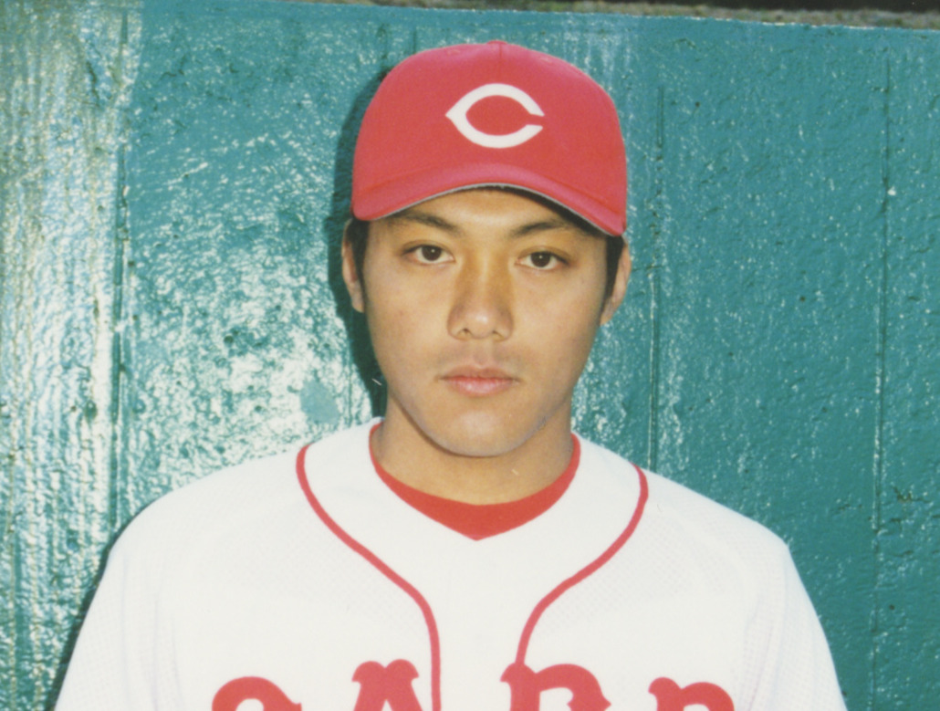 広島時代の青木智史氏（2000年撮影）